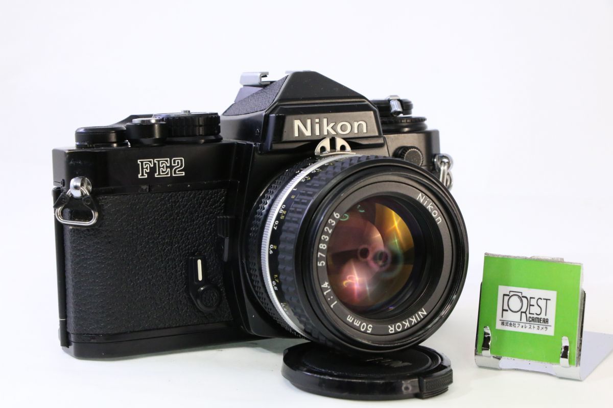 【同梱歓迎】実用■ニコン Nikon FE2 + AI-S NIKKOR 50mm F1.4■シャッター全速・露出計完動■51_画像1