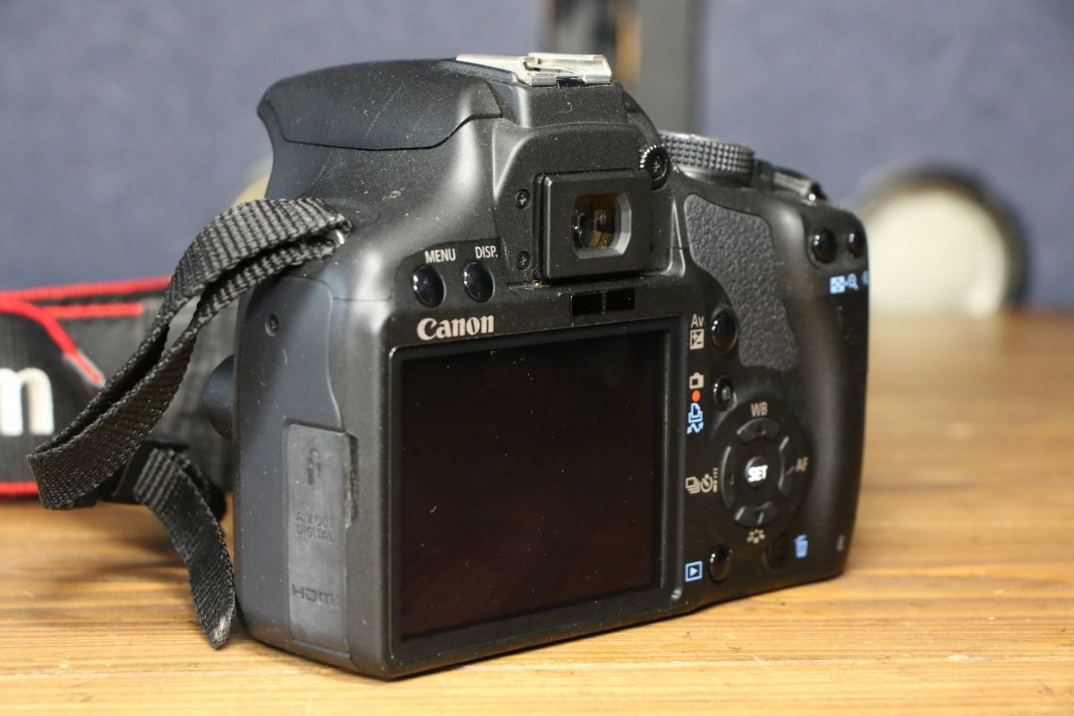 年中無休】 到着後即使える□Canon EOS KIss X3 ダブルレンズ+