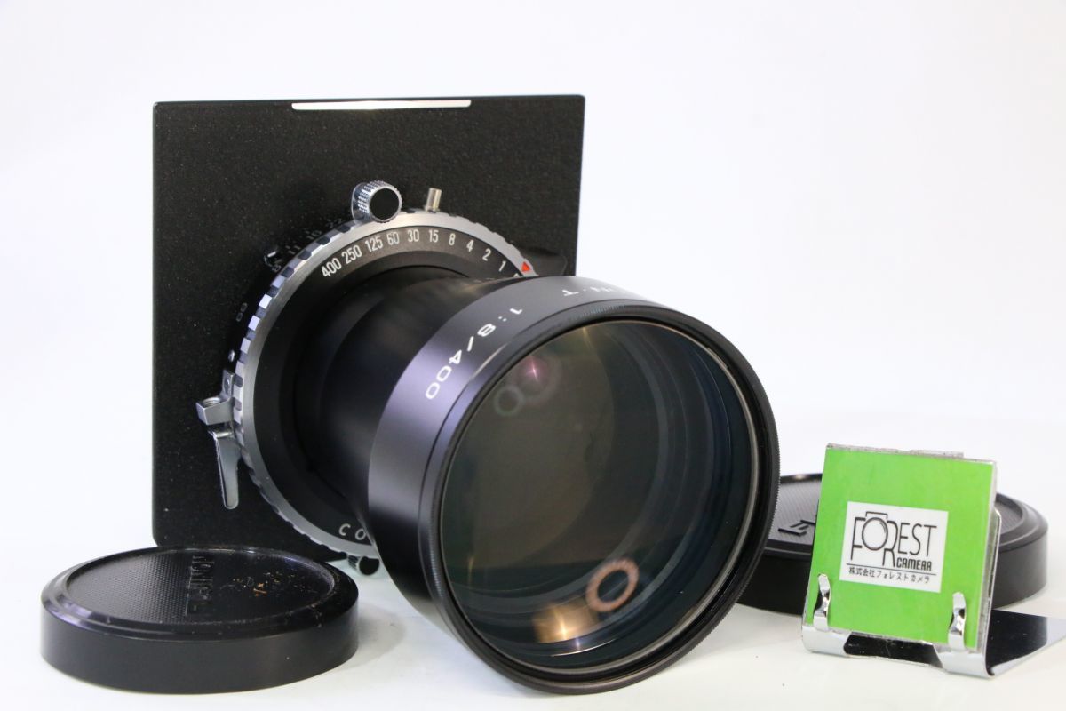 【同梱歓迎】【動作保証・点検済】良品■FUJI Fujinon・t 400mm F8 COPAL■シャッター全速完動■T53