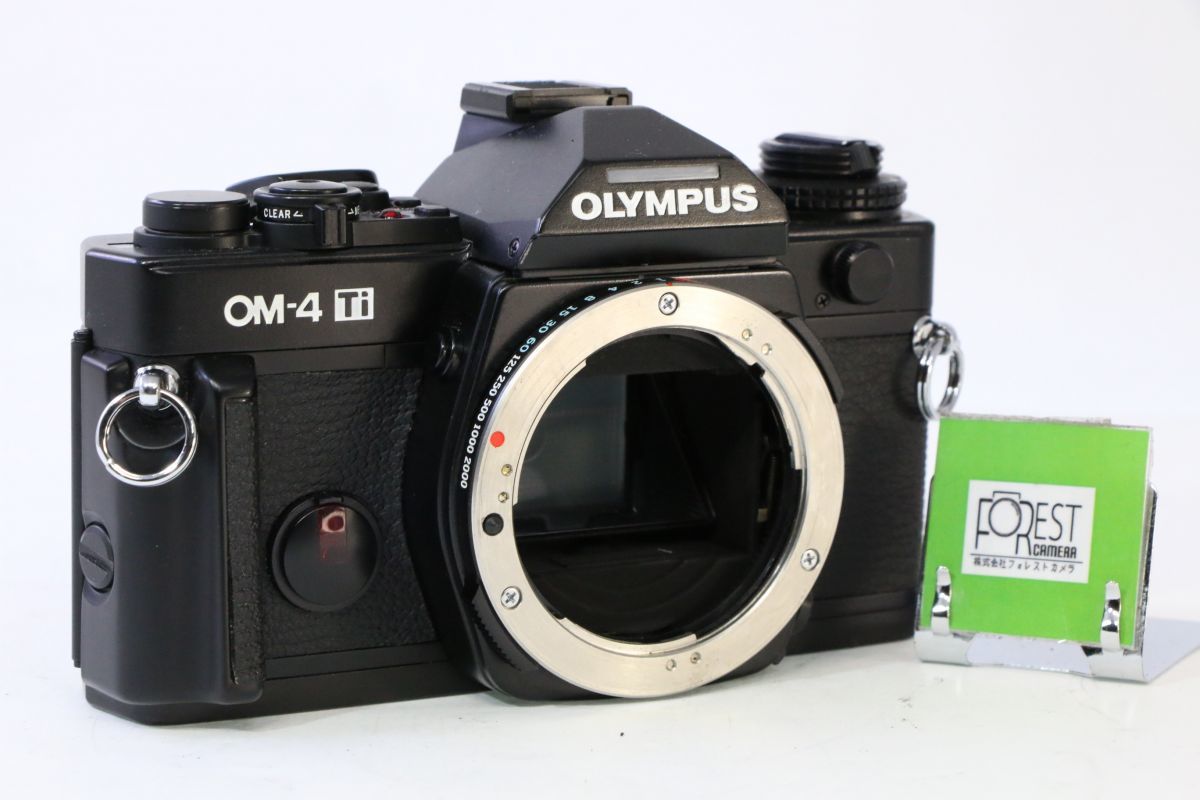 返品交換不可】 【同梱歓迎】実用□OLYMPUS OM4-Tiボディ□シャッター