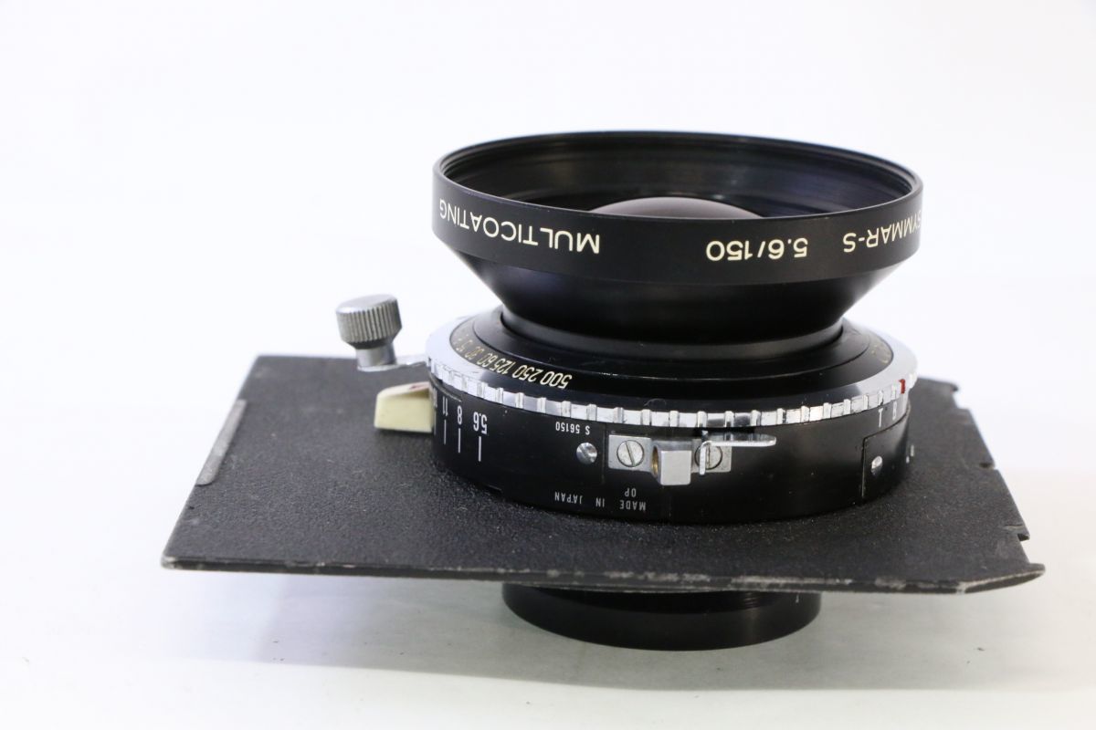 【同梱歓迎】実用■SCHNEIDER KREUZNACH SYMMAR-S 150mm F5.6 MULTICOATING COPAL.0■シャッター全速完動■9804_画像2