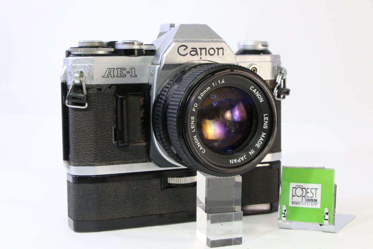 数量は多 【同梱歓迎】ジャンク□キヤノン Canon AE-1 + NEW FD 50mm