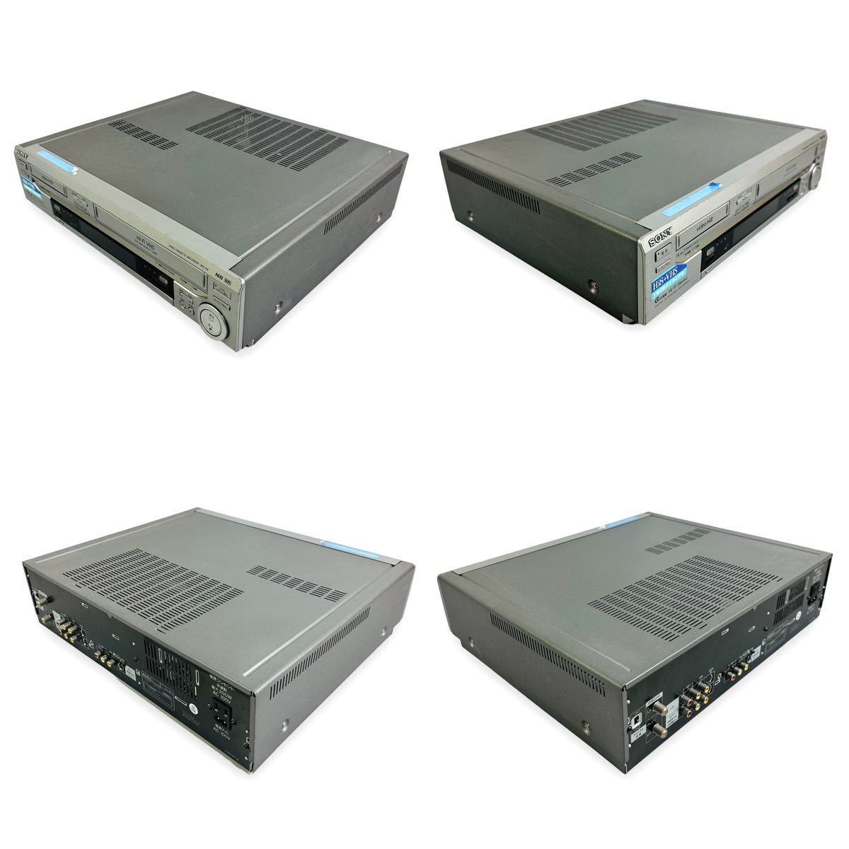SONY ソニー WV-H6 Hi8+VHS ビデオデッキ 純正リモコン付き 日本 SONY ソニー WV-H6 Hi8+VHS ビデオデッキ 純正リモコン付き 日本