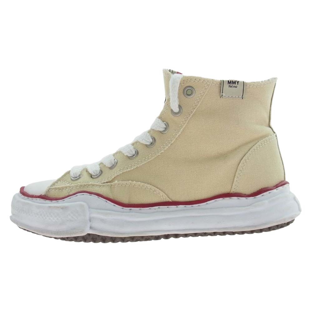 MIHARA YASUHIRO ミハラヤスヒロ A04FW728 PETERSON Original sole canvas hicut sneaker ピーターソン ハイカット スニーカー 【中古】