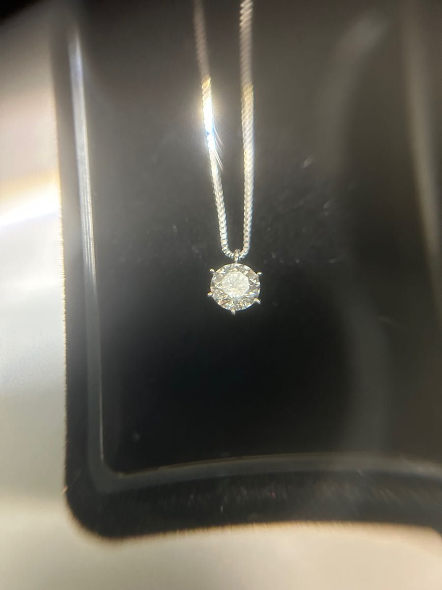Dカラーダイヤモンドネックレス0.4ct  Heart & Cupid　 Excellent カット　Pt900