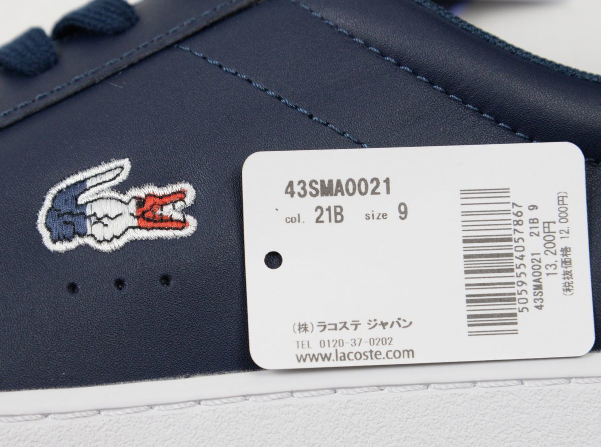 品質保証 ○LACOSTEラコステメンズレザースニーカーCARNABY EVO 1