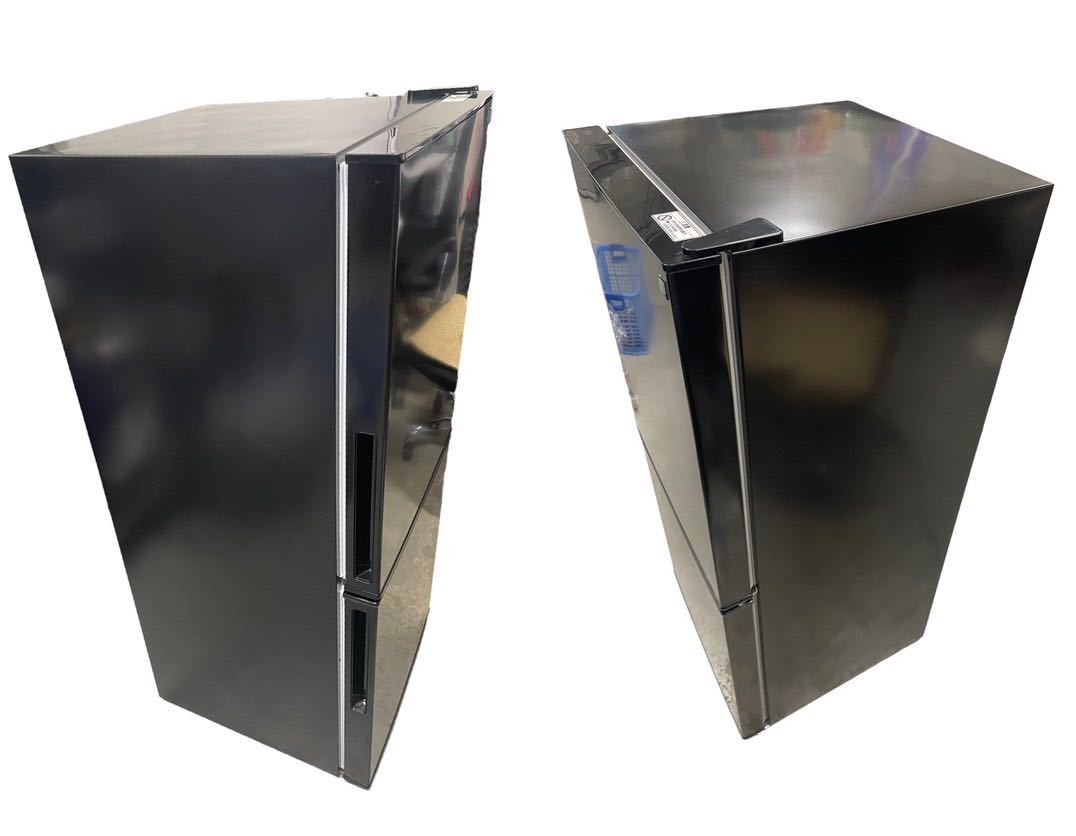 代購代標第一品牌－樂淘letao－ニトリ 2ドア冷蔵庫 Nグラシア 2022年製 106L NTR-106BK ブラック 冷蔵庫 0802-211
