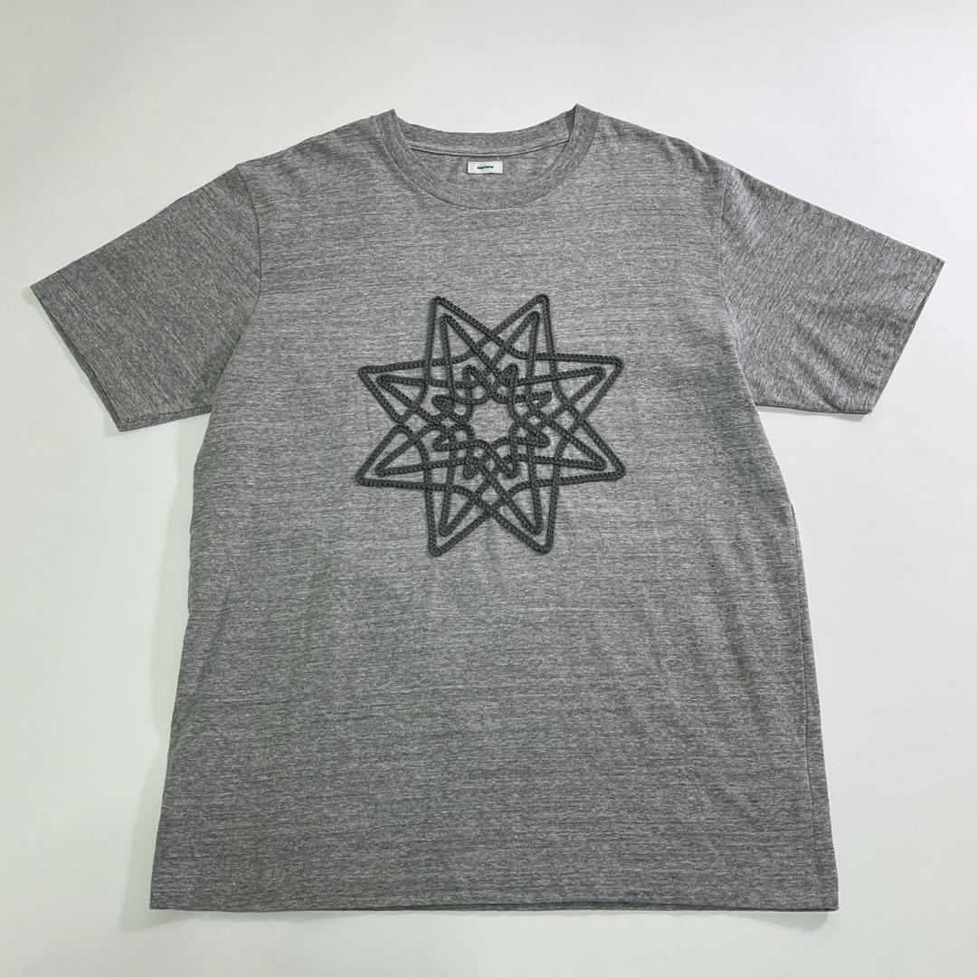 blurhms ブラームス 刺繍デザイン Ｔシャツ グレー 日本製