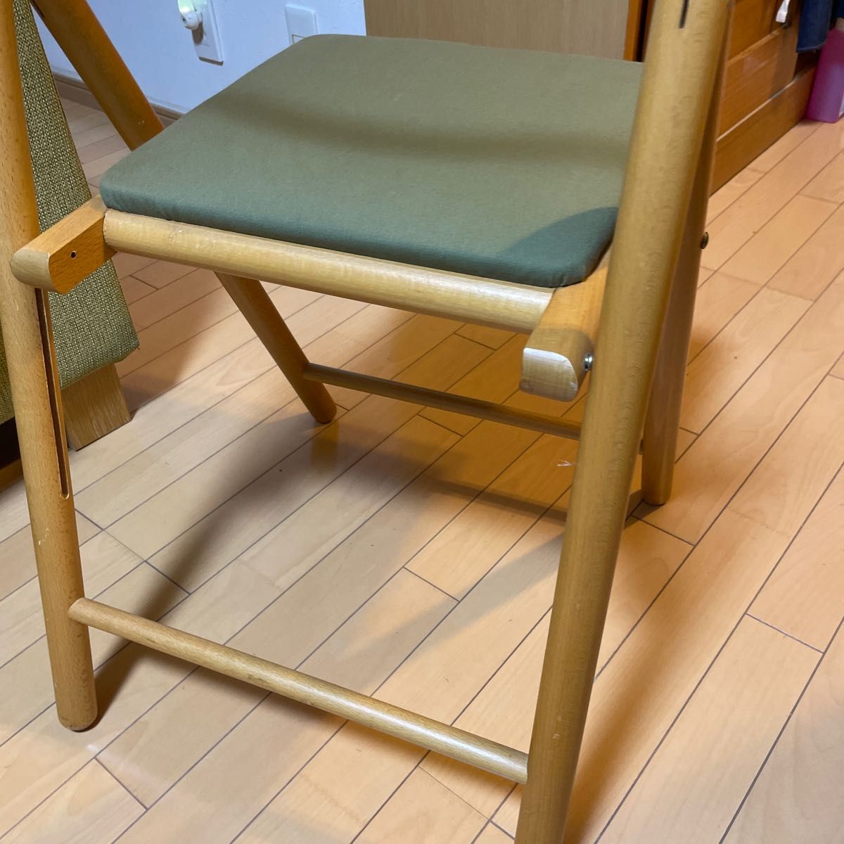 週末のみ)MUJI 無印良品 折りたたみ椅子 廃盤品カスタム品 MUJI 週末のみ)MUJI 無印良品 折りたたみ椅子 廃盤品カスタム品 MUJI