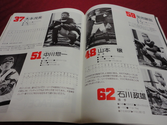 【プロ野球】広島東洋カープ1979イヤーブック_画像3