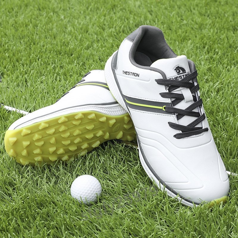 L441* new goods great popularity golf shoes men's sneakers strong grip spike shoes wide soft spike Poe tsu shoes waterproof . slide enduring .