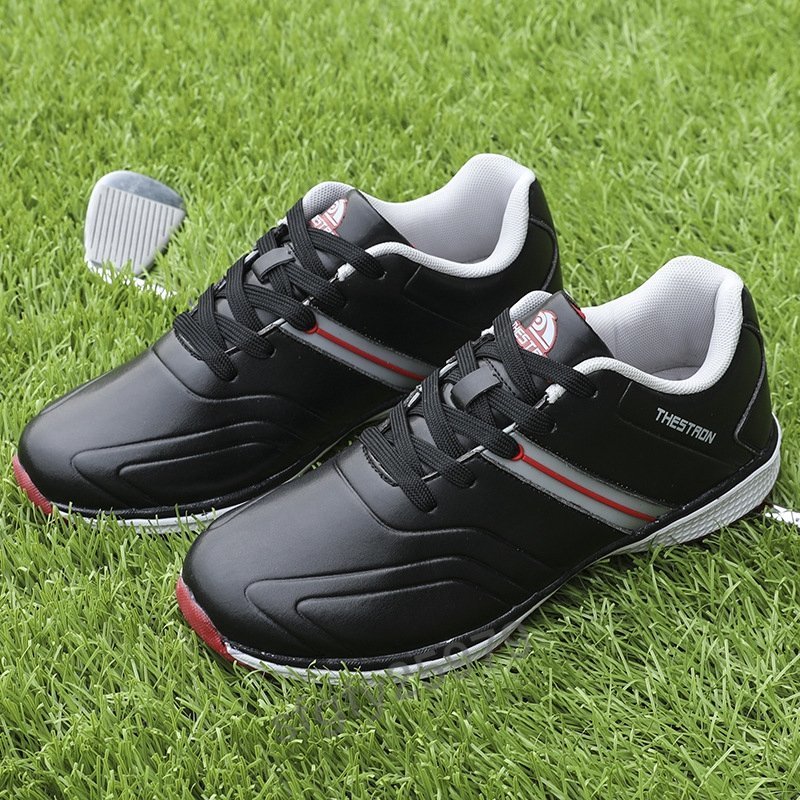 L441* new goods great popularity golf shoes men's sneakers strong grip spike shoes wide soft spike Poe tsu shoes waterproof . slide enduring .