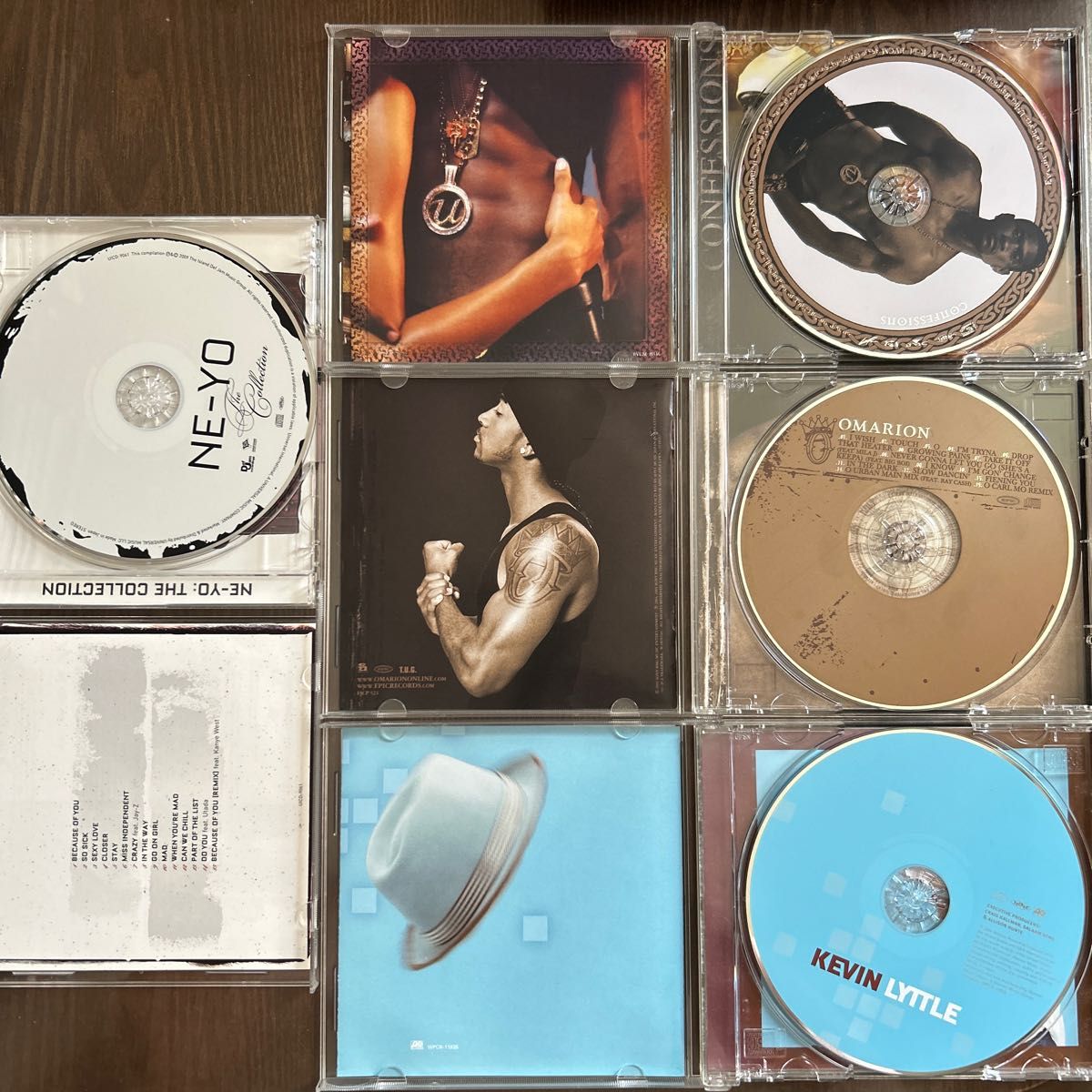 OMARION O / NEｰYO The Collection/ USHER CONFESSIONS/ KEVIN LYTTLE