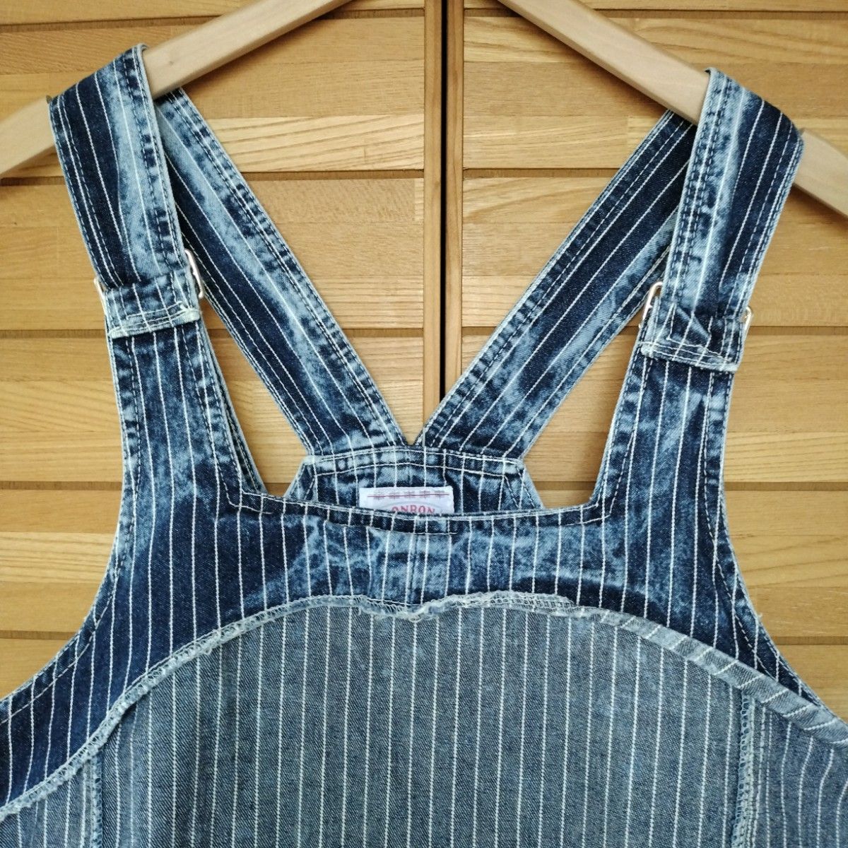 【CONRON】ヴィンテージデニム　日本製　オーバーオールスカート