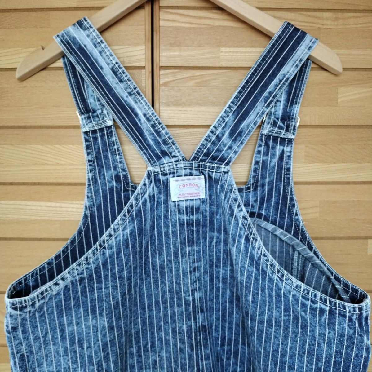 【CONRON】ヴィンテージデニム　日本製　オーバーオールスカート