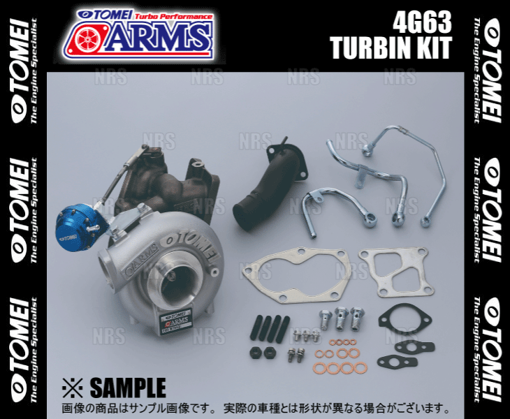 TOMEI 東名パワード ARMS M7963 タービンキット ランサーエボリューション4～9 CN9A/CP9A/CT9A 4G63 (173028_画像2