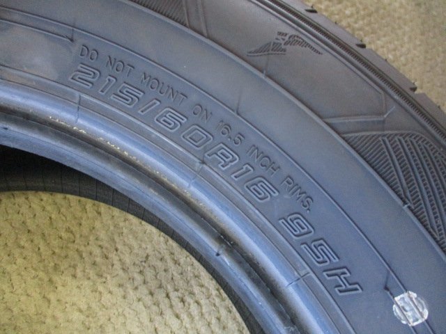 2023年製 215/60R16 95H GOODYEAR EfficientGrip 【1本のみ】 バリ山 8部山程度 カタベリ少あり 【個人宅発送不可商品】_画像6