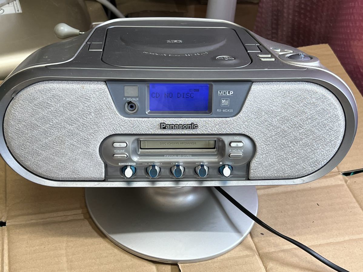 PanasonicパナソニックMD CD ラジカセ RX - ヤフオク!