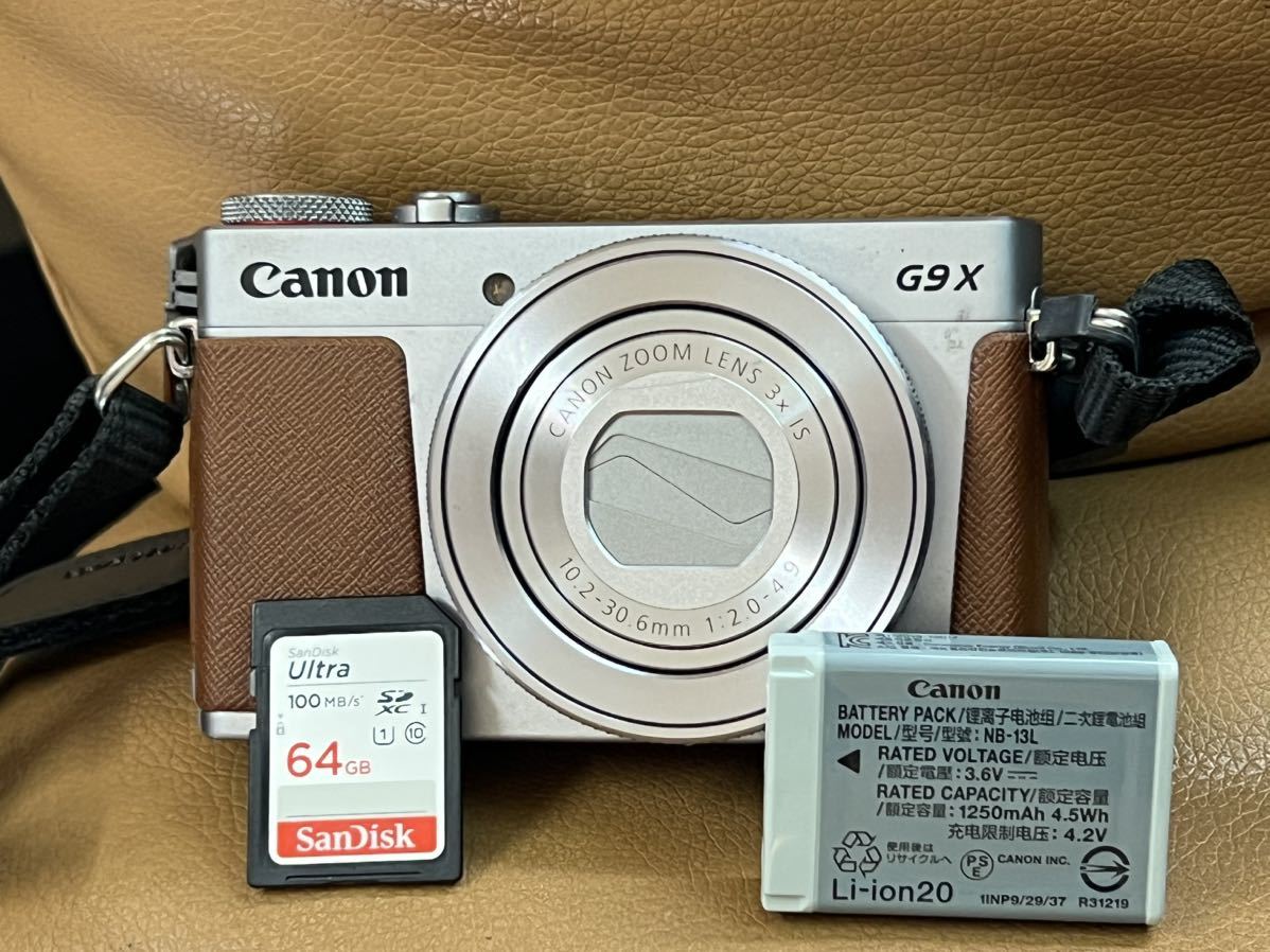 爆売り！】 美品 キャノン CANON Power Shot G9 X Mark II キヤノン