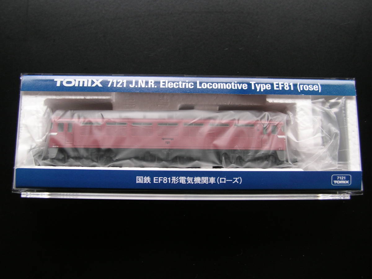 【上品】 TOMIX トミックス JR (ローズ色）【鉄道模型】新品同様品 電気機関車 EF81 電気機関車