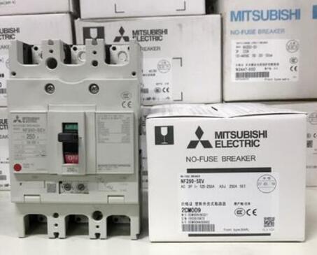 新品 MITSUBISHI三菱NF250-SV 3P 250A 電磁接触器保証6ヶ月-