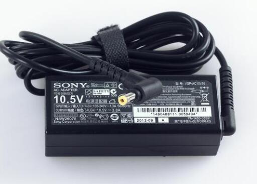 複数有りSONY VAIO Pro 11,13, Duo 11,13 用 電源 ACアダプター 10.5V 3.8A/4.3A VGP-AC10V8 VGP-AC10V9 VGP-AC10V10 充電器 ACコード付属の画像1