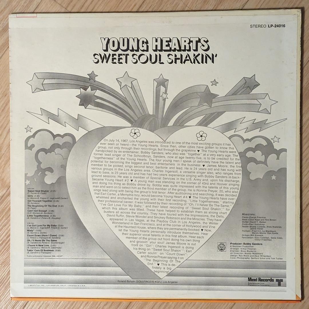 ★ Young Hearts / Sweet Soul Shakin' （送料無料）の画像2