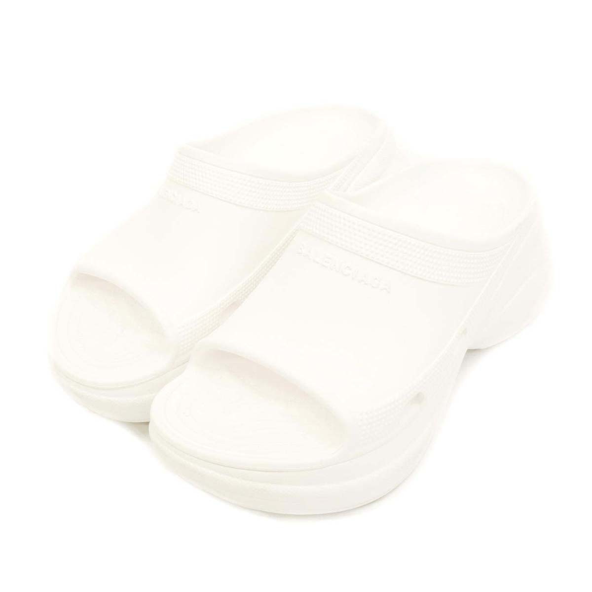 経典 ホワイト レディース サンダル プラットフォーム Crocs x バレンシアガ バレンシアガ BALENCIAGA 【アパレル・小物】 中古 その他 経典 ホワイト レディース サンダル プラットフォーム Crocs x バレンシアガ バレンシアガ BALENCIAGA 【アパレル・小物】 中古 その他