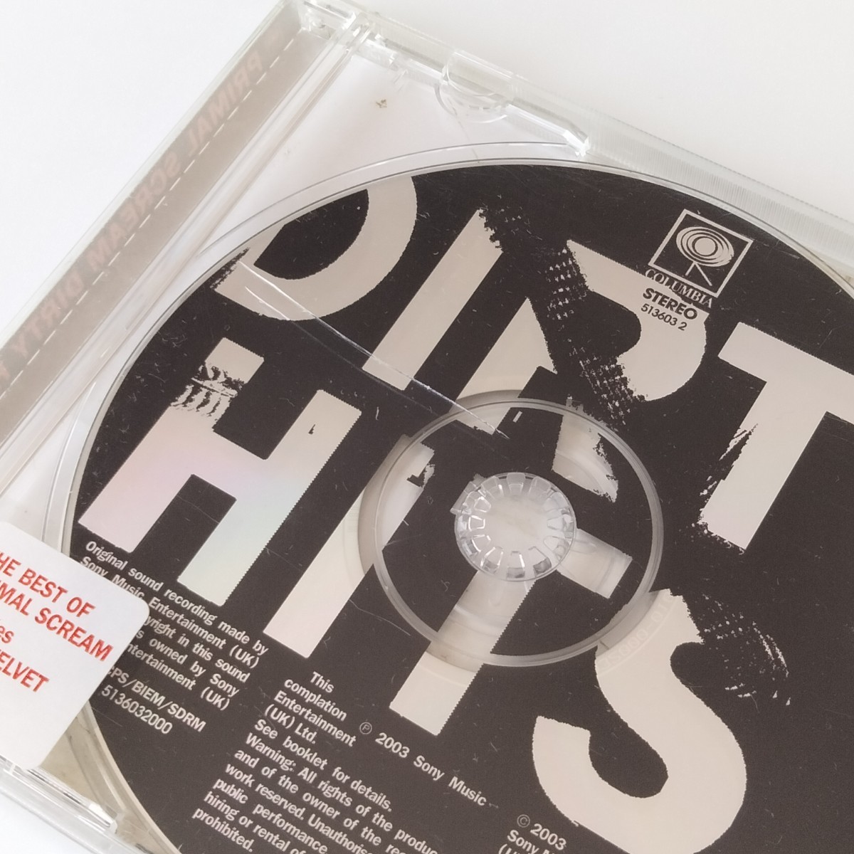 【輸入盤ベスト】PRIMAL SCREAM/DIRTY HITS(5136032)プライマル・スクリーム/ダーティー・ヒッツ/THE BEST OF/ボビー・ギレスピーの画像5