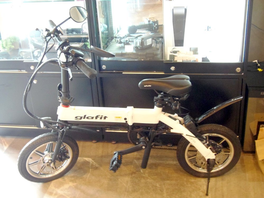 ◯ glafit グラフィット ハイブリッドバイク 電動バイク 折りたたみ