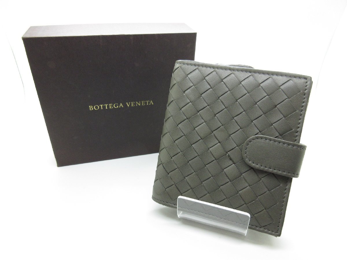 1年保証』 ☆Bottega Veneta ボッテガヴェネタ イントレチャート 二