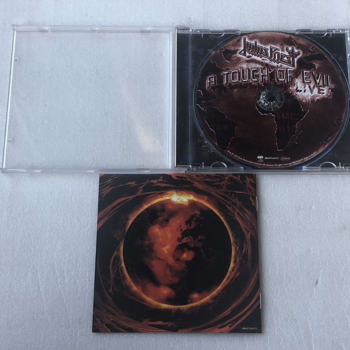 中古CD Judas Priest ジューダス・プリースト/A Touch of Evil: Live (2009年) イングランド産HR/HM, NWOBHM系_画像3