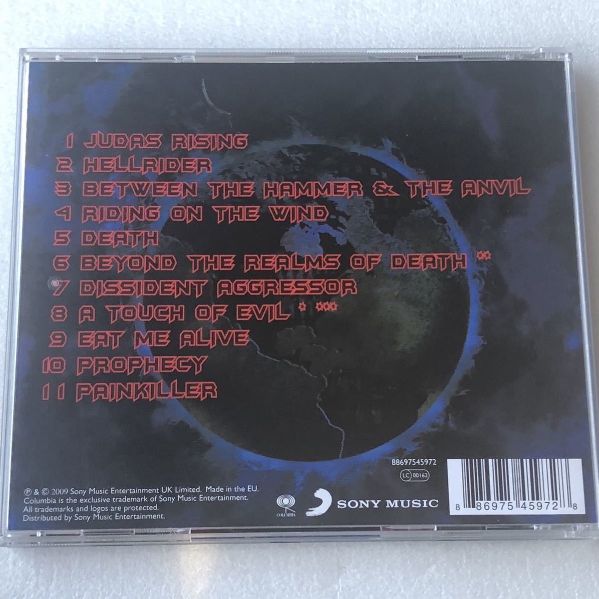 中古CD Judas Priest ジューダス・プリースト/A Touch of Evil: Live (2009年) イングランド産HR/HM, NWOBHM系_画像2