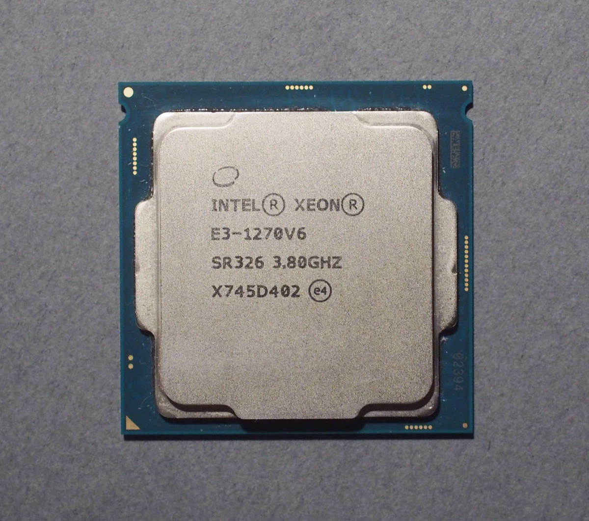 Intel Xeon E3-1270 V6