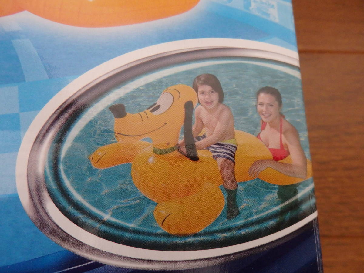  быстрое решение * новый товар не использовался * симпатичный! Disney Pluto float ride on 117cm! надувной круг ослабленное крепление . поплавок wa