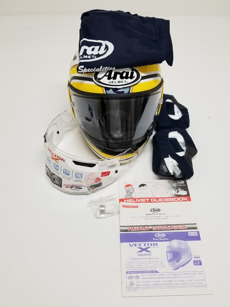 美品 希少 Arai アライ VECTOR-X 南海部品限定 ラグナ EDWARDS 美品 希少 Arai アライ VECTOR-X 南海部品限定 ラグナ EDWARDS
