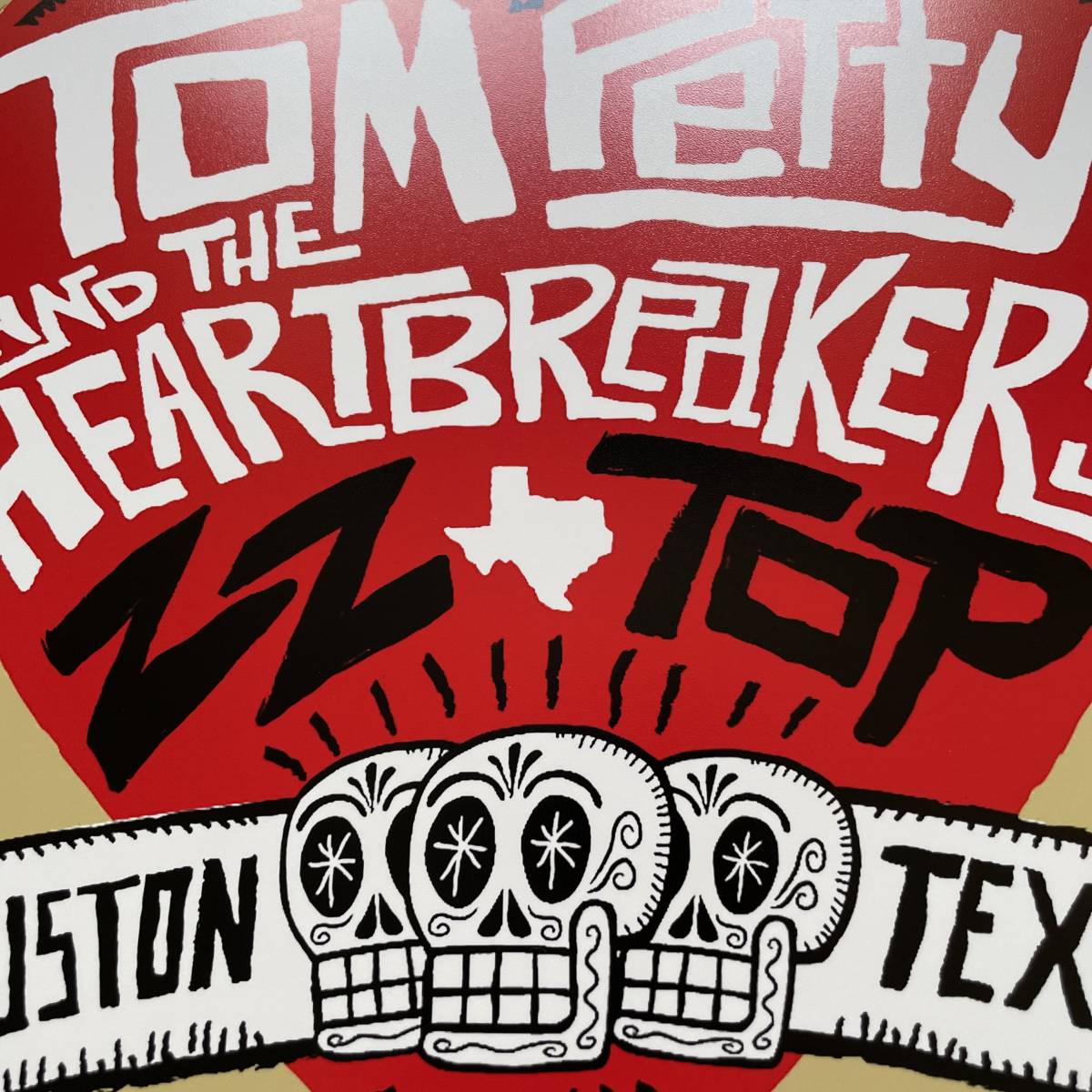 ポスター★ZZ トップ/トム・ペティ in テキサス 2010 コンサート★ZZ Top / Tom Petty And The Heartbreakers