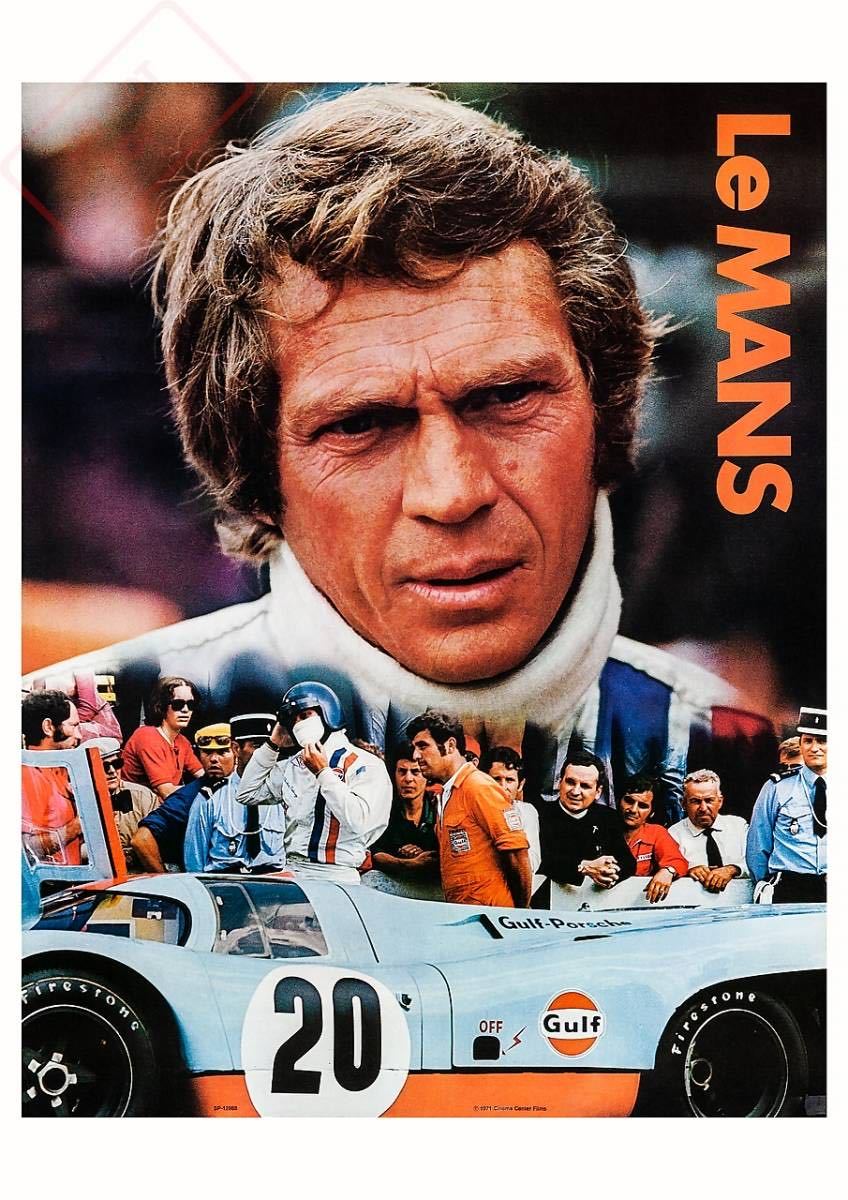 【海外限定】 Yahoo!オークション - GULF 『栄光のル・マン』 ポスター その他