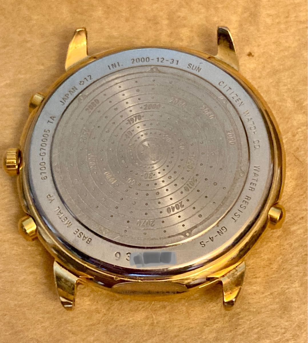 希少シチズン アバロン スーパーカレンダーCITIZEN AVALON 6700-G70005 メンズ腕時計 トリプルカレンダー