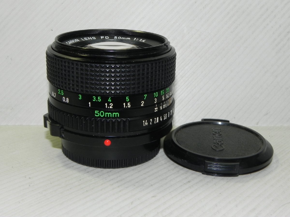 Canon NFD 50mm/F1.4 レンズ
