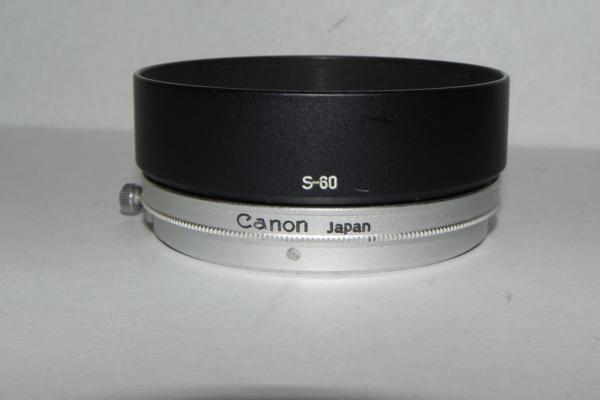 Canon S-60　レンズフード(中古純正品)_画像1