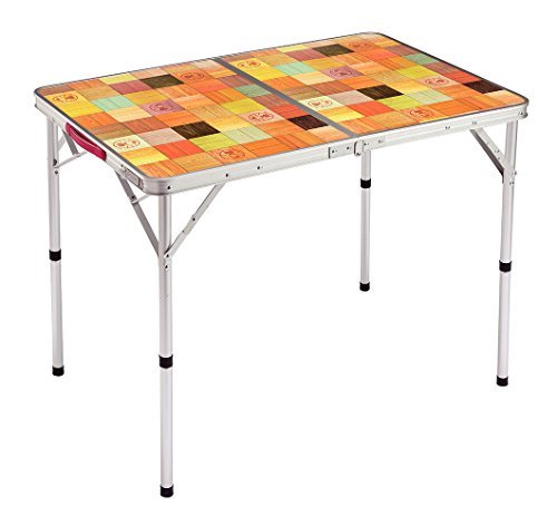 コールマン(Coleman) テーブル ナチュラルモザイクリビングテーブル90プラス ベージュ 90cm 2000026752
