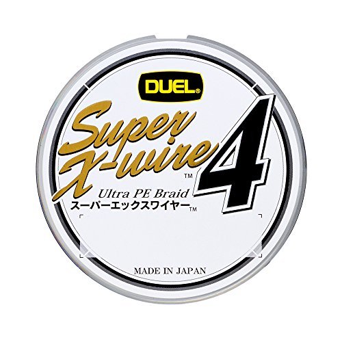 DUEL( Duel ) PE линия 0.6 номер super X тросик 4 (Super X-wire 4) 150m 0.6 номер S серебряный H3