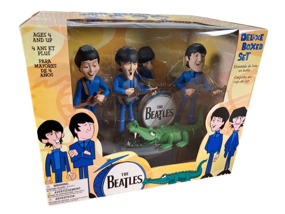 マクファーレントイズ ビートルズ デラックス ボックスセット McFARLANE TOYS DELUXE BOXED SET THE BEATLES 未開封品 アニメーション_画像1