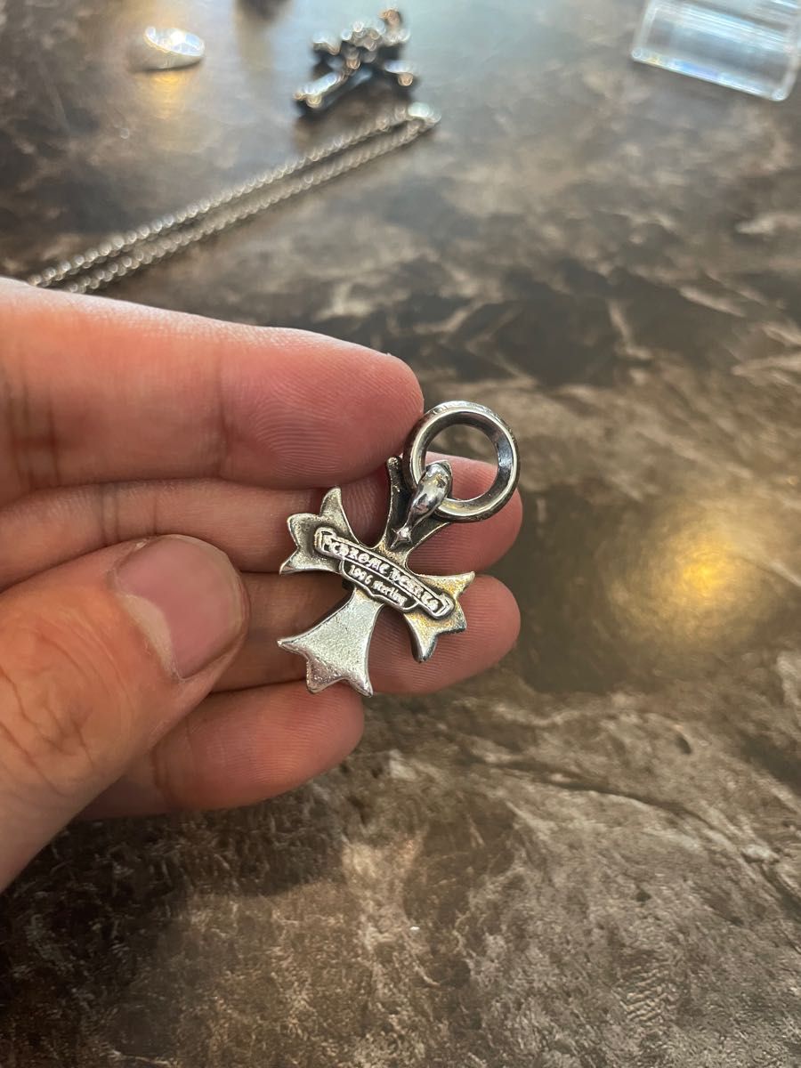 クロムハーツ CHROME HEARTS ペンダントトップ クロスチャーム クロムハーツ CHROME HEARTS ペンダントトップ クロスチャーム