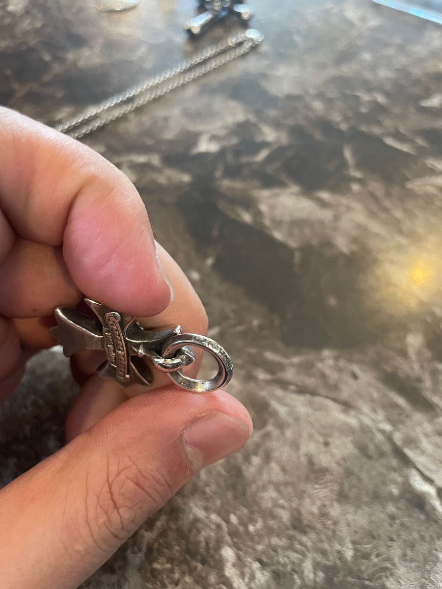 クロムハーツ CHROME HEARTS ペンダントトップ クロスチャーム クロムハーツ CHROME HEARTS ペンダントトップ クロスチャーム