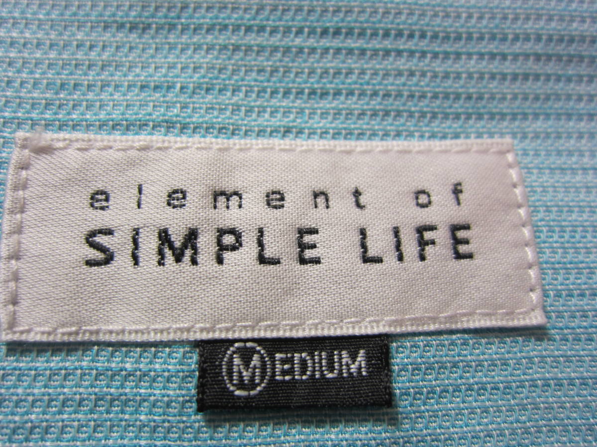 SIMPLE LIFE シンプルライフ メンズ M シャツ 半袖 カットソー トップス 綿 コットン メ16269_画像4