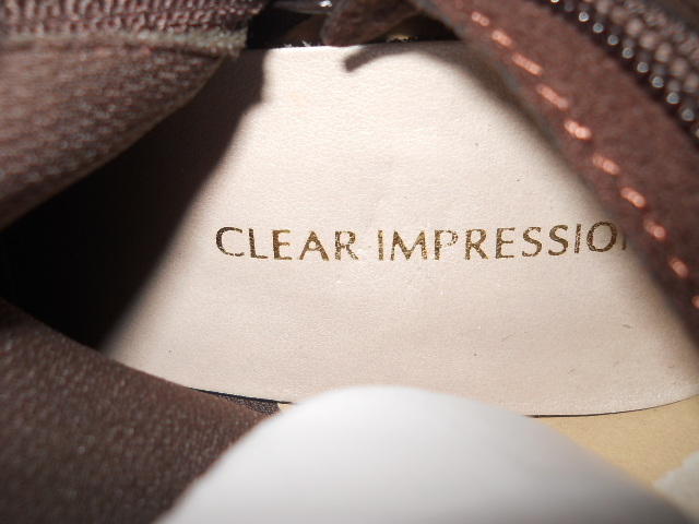 未使用 CLEAR IMPRESSION クリアインプレッション ブーツ ロング ニーハイ サイズS 茶系 管理H_画像6