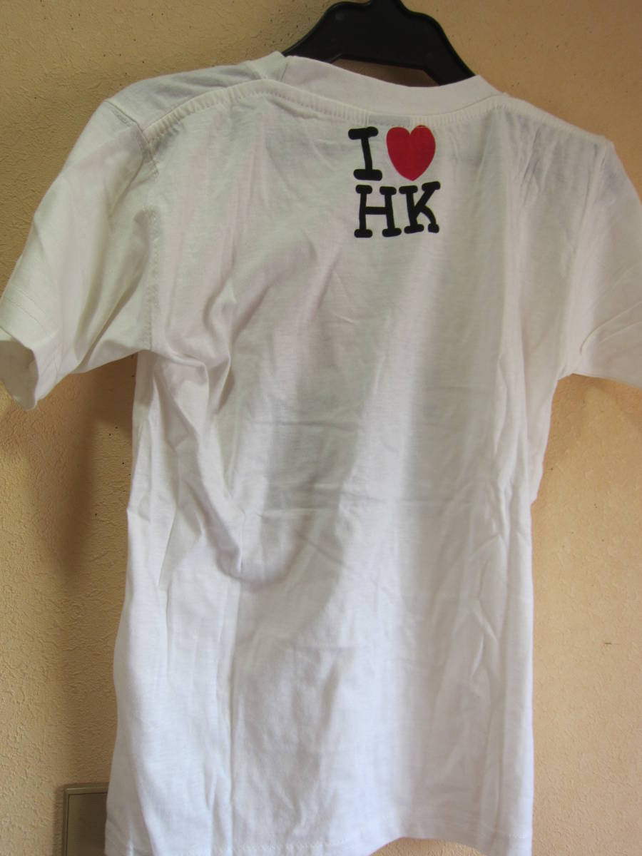 I LOVE 香港 Hongkong HK サイズ140 着ていたのは女性 Ｔシャツ カットソー ご当地 旅行 レディース メ16410の画像2