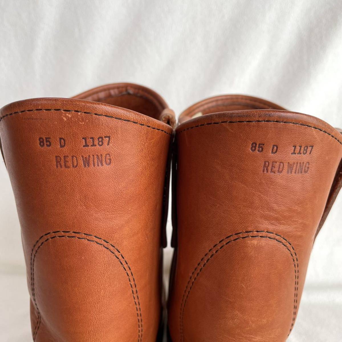 【美品】80sレッドウイング 866犬タグアイリッシュセッターペコスブーツ RED WING ビンテージヴィンテージUSAアメリカ製米国古着80年代_画像4